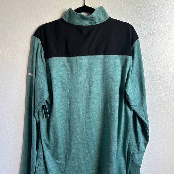 Teak Style Quarter Zip - Teal - Never Worn - Large - Picture 2 of 4